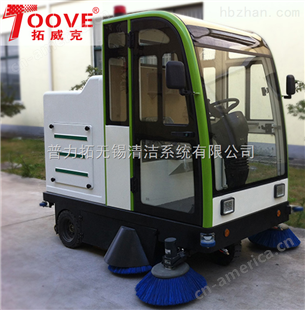 TS2000山东全封闭驾驶式扫地机 电动扫地车寒冷地区可用
