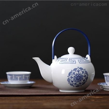 松发瓷器 回字纹茶具 美誉热门礼品排行 礼品册网站 MY-SFTC-（T）-51