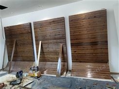 室内用免漆桑拿板 碳化木板 户外防腐木板材 木方有现货