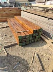 进口樟子松方柱 圆柱材料 防腐碳化木材 木方 有现货 p90