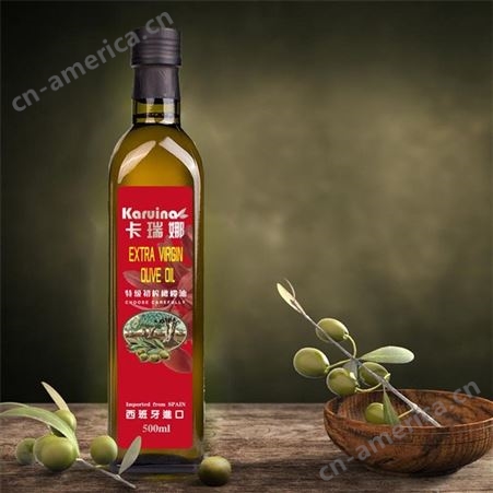 卡瑞娜特级初榨橄榄油 橄榄油礼盒 团购橄榄油 500ml*2精装礼盒