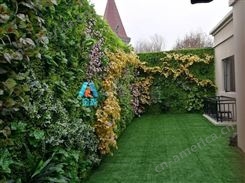 仿真花植物墙 家庭绿植 西安室内绿植墙设计 品种繁多 抗风抗水