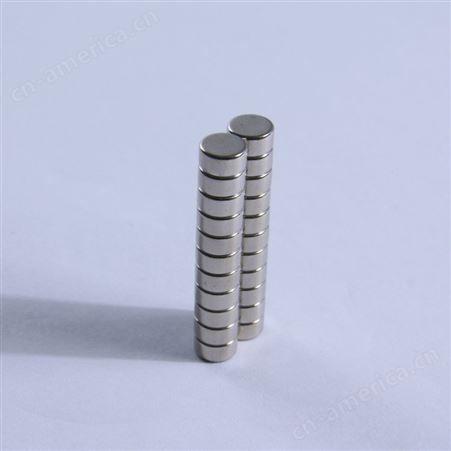 永盛工厂圆形强磁片钕铁硼磁钢吸铁石强磁磁铁片5*2mm可订做