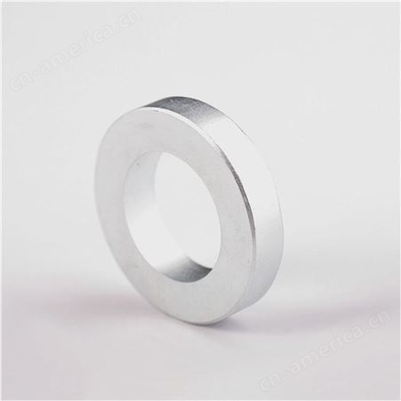 永盛工厂圆形圆环磁铁50-30-10mm钕铁硼强磁磁铁高性能镀锌