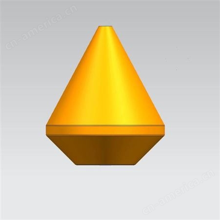 君鑫聚乙烯塑料示位浮标 锥形警示标支持定制