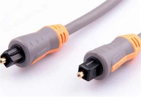 光纤线音频线音箱线TOSLINK双色注塑数字光纤音响电视连接线2米