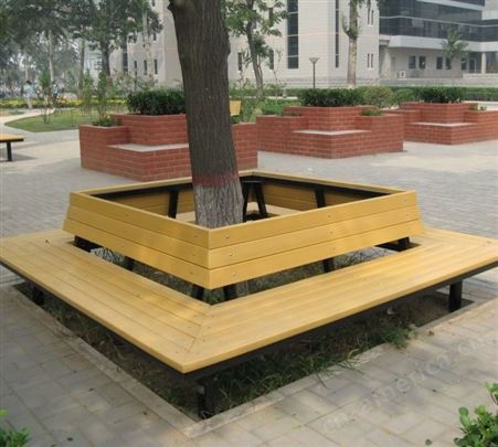 塑木板pvc木塑座椅公园椅条子压花共挤地板花箱