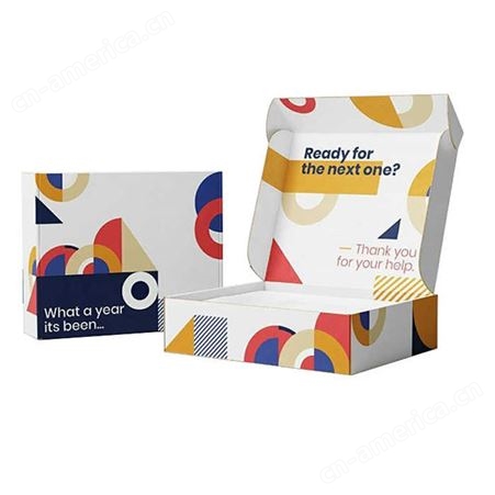 彩色瓦楞飞机盒 包装盒定制 彩盒礼品盒 礼盒纸盒子印刷 彩盒定做