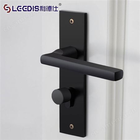 利德仕太空铝锁室内门锁简约卫生间执手锁具时尚美式面板锁