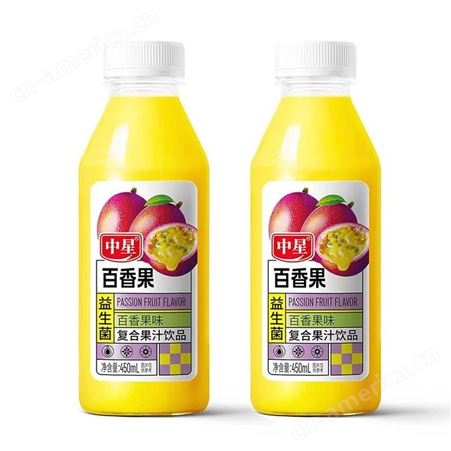 中星芒果味益生菌复合果汁饮品果汁饮料450ml