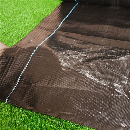 农用PP编织地布 温室大棚培植防草布 黑色编织布 耐腐蚀性