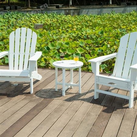 别墅庄园花园躺椅户外椅子HDPE青蛙椅免保护耐老化不褪色