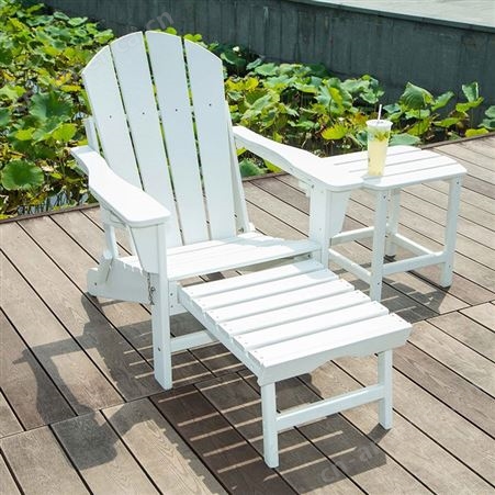 庭院景观椅游泳池躺椅青蛙椅浙江支持定制白色椅子