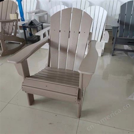 工厂批发Adirondack青蛙椅 HDPE青蛙椅 休闲椅 沙滩椅 躺椅 户外家具 各种颜色塑木椅子