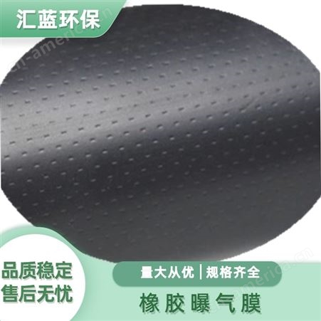 橡胶曝气膜 三元乙丙曝气膜片 φ65mm 进口原材料