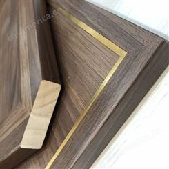 航美德国豪迈工艺实木包覆门板-房地产精装房全屋定制