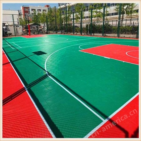 添速®篮球场弹性地板 TSES®橡胶悬浮拼装地板 全软材质脚感舒适