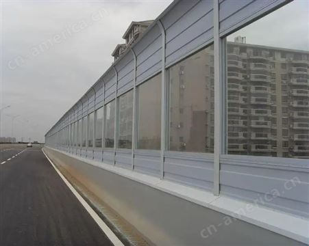 高速公路声屏障工厂隔音墙户外 高架桥吸音板外机空调隔音板